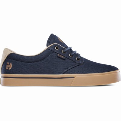 Tenis Etnies JAMESON 2 ECO Azul Marino/Dorados Para Hombre MX836-UVF